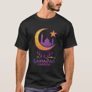 Ramadan Kareem and Mubarak Muslims Ramadan Moon T-Shirt
