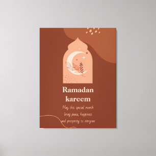 Ramadan Kareem Canvas Print