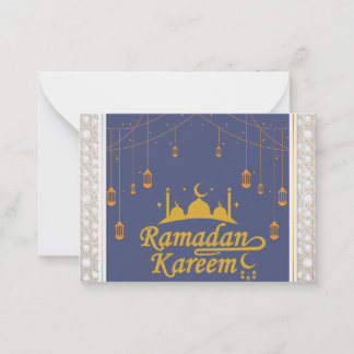 Ramadan Kareem  Card