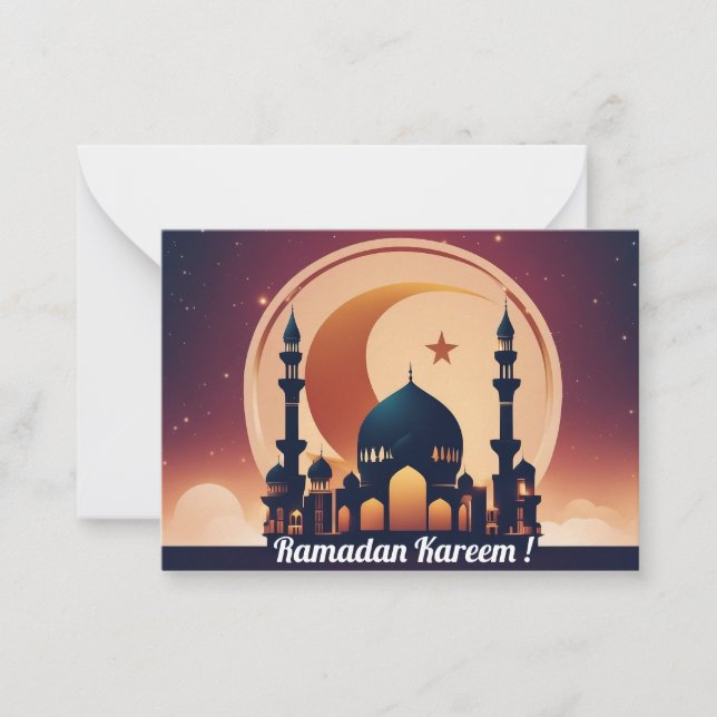 Ramadan Kareem ! Card (Front)