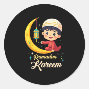 Ramadan Kareem Classic Round Sticker