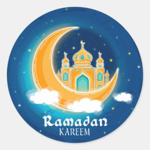 Ramadan Kareem Classic Round Sticker