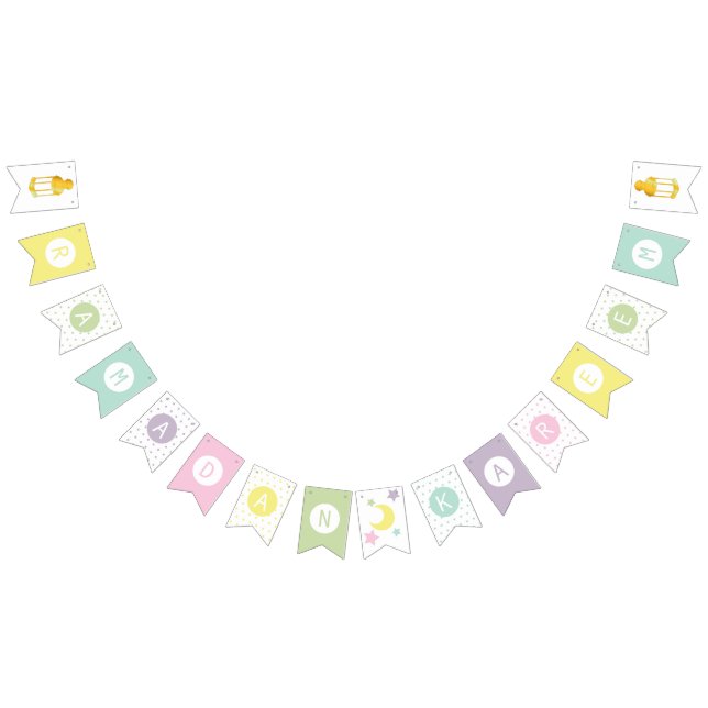 RAMADAN KAREEM COLOURFUL V3 BUNTING BUNTING  (All)