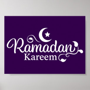 Ramadan Kareem Decorative Poster