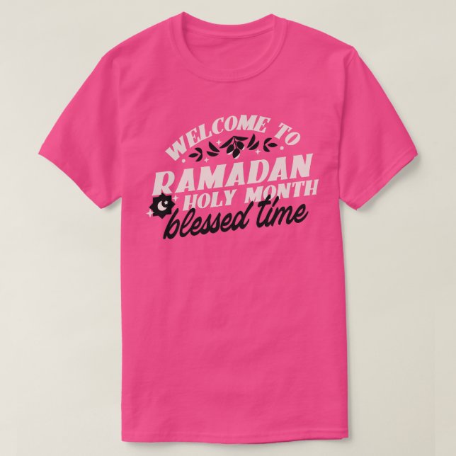 Ramadan Kareem Eid Mubarak Muslim Islam Islamic 3 T-Shirt (Design Front)