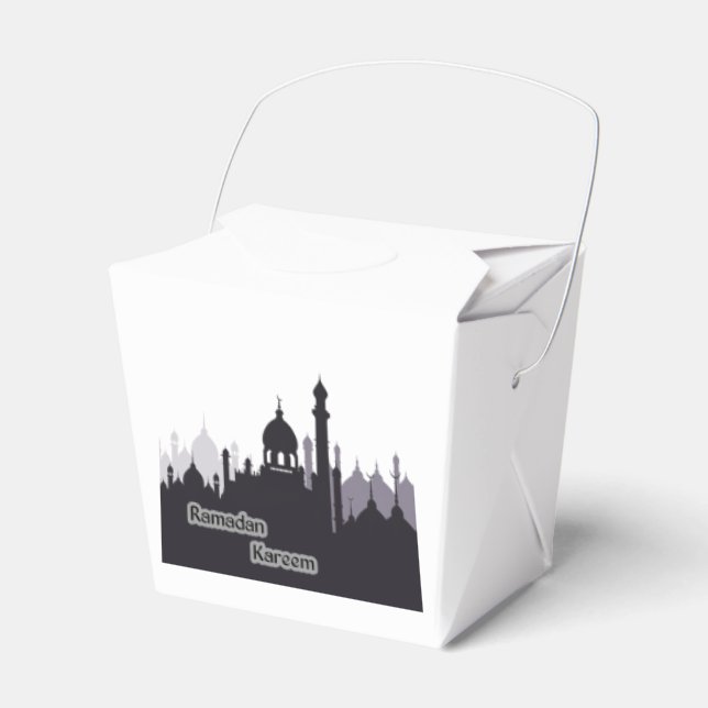 ramadan kareem favour tags favour box (Front Side)