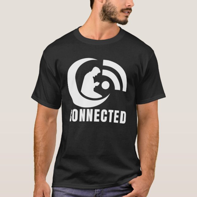 Ramadan Kareem First Salah Eid Connected Islamic M T-Shirt (Front)