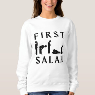 Ramadan Kareem First Salah Eid Muslim Kids Men Wom Sweatshirt