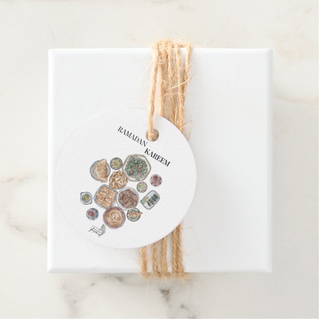 Ramadan Kareem Gift tag (In Situ)