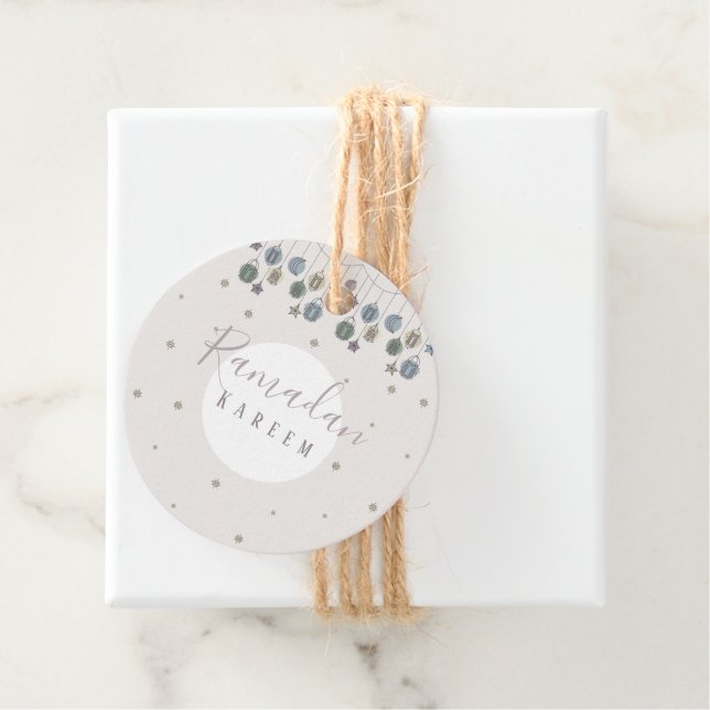 Ramadan kareem gift tag (In Situ)