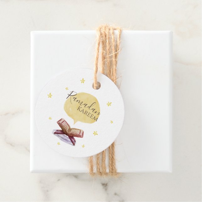 Ramadan Kareem Gift Tag (In Situ)