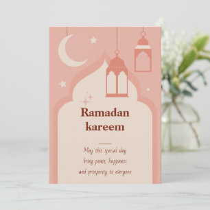 Ramadan Kareem  Holiday Card