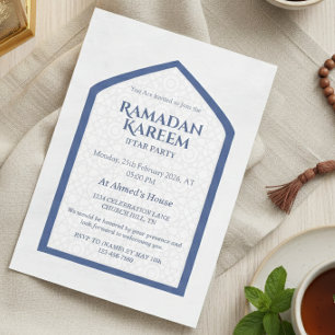 Ramadan Kareem Iftar Invitation Personalized