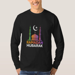 Ramadan Kareem Islamic Calligraphy Eid Mubarak Mus T-Shirt