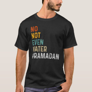 Ramadan Kareem Islamic Fasting Outfit For Men Wome T-Shirt