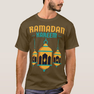 Ramadan Kareem Islamic Mosque Fasting Muslim Ramad T-Shirt