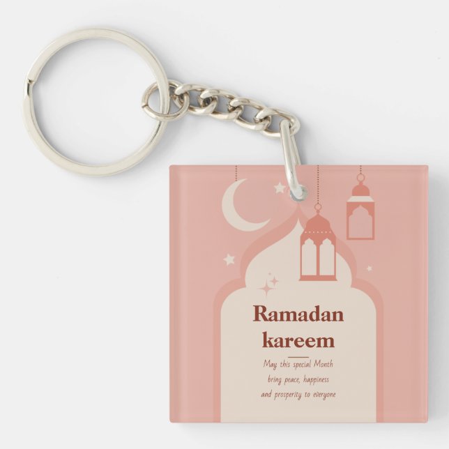 Ramadan Kareem  Key Ring (Front)