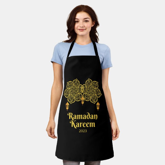 Ramadan Kareem Meaning - Eid Mubarak 2023       Apron (Worn)
