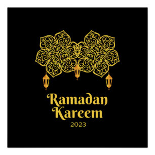 Ramadan Kareem Meaning - Eid Mubarak 2023 Poster