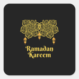 Ramadan Kareem Meaning - Eid Mubarak 2026 Square Sticker
