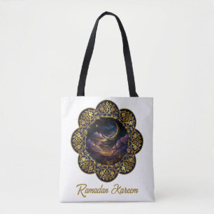 RAMADAN KAREEM MUBARAK 2024 EID MUBARAK  TOTE BAG