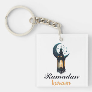 Ramadan Kareem Mubarak Lantern ramadan 2024 Key Ring