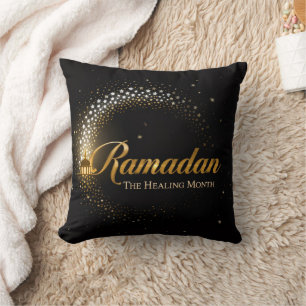 Ramadan Kareem Mubarak Lantern Ramadan 2026 Throw  Cushion