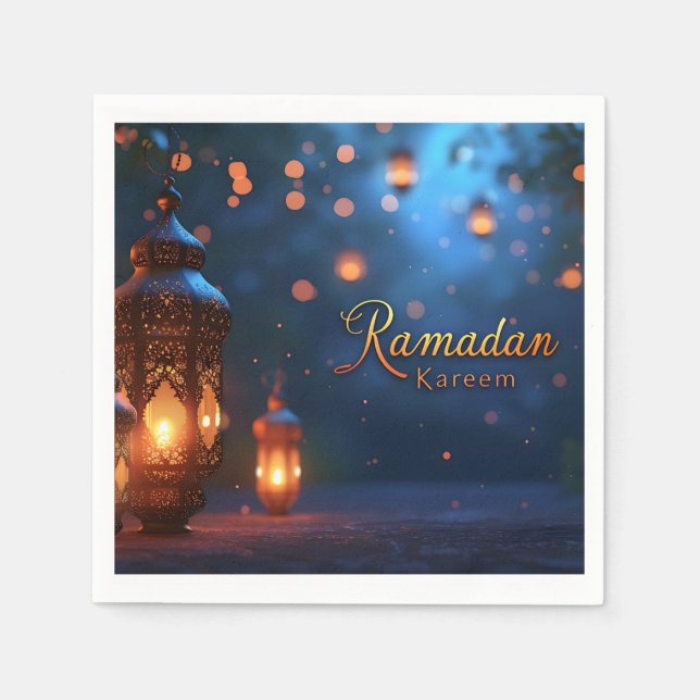 Ramadan Kareem Paper Napkin (Front)
