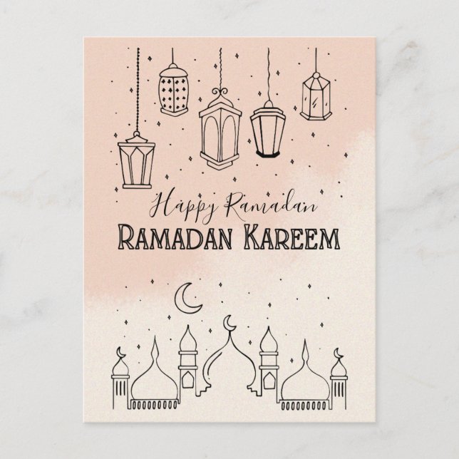 Ramadan Kareem  Postcard (Front)