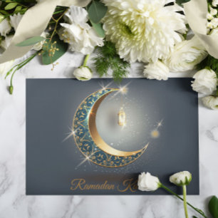Ramadan Kareem Ramadan Mubarak Holiday Card
