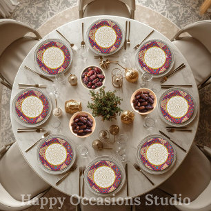 Ramadan Kareem Ramadan Mubarak Paper Plates