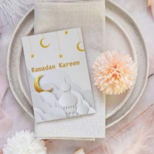 Ramadan Kareem Ramadan Mubarak  Postcard