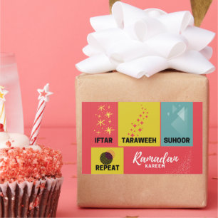 Ramadan Kareem Rectangular Sticker