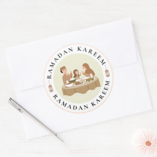 Ramadan Kareem Sticker For Gifting