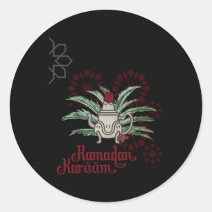 Ramadan Kareem Tee. Sticker 