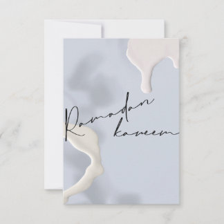 Ramadan Kareem! Thank You Card