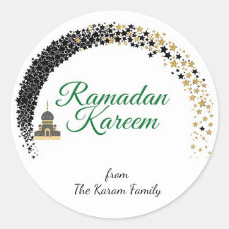 Ramadan Kareem theme gift Sticker for celebration