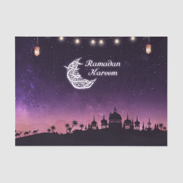 Ramadan Kareem Tissue Paper (Front)