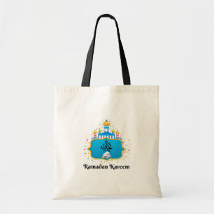 Ramadan Karemm In Arabic And Eid Mubarak  Tote Bag