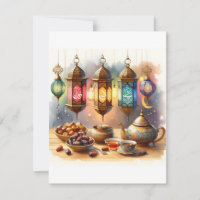 Ramadan Lantern Card | Elegant Eid Greetings