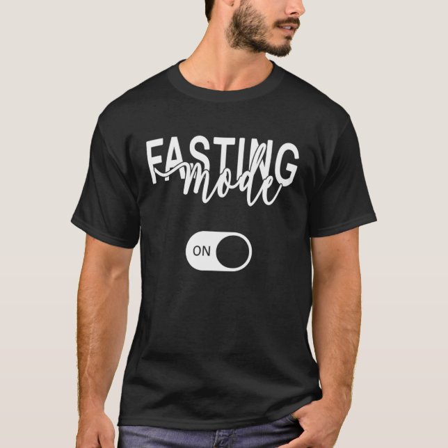 Ramadan Mode On Fasting Ramadan Mubarak Kareem Mus T-Shirt (Front)