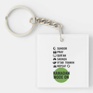 Ramadan Mode On,Islamic Fasting Activities List, Key Ring