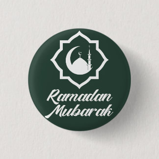 Ramadan Mubarak 3 Cm Round Badge
