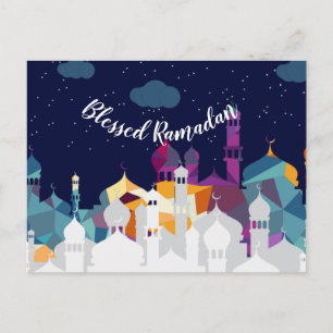 Ramadan Mubarak Arabian Nights Oriental Gifts Postcard