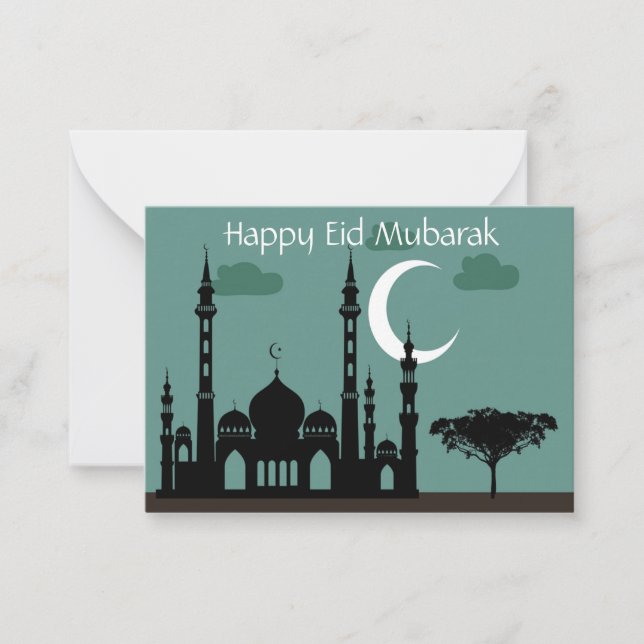 Ramadan Mubarak Card (Front)