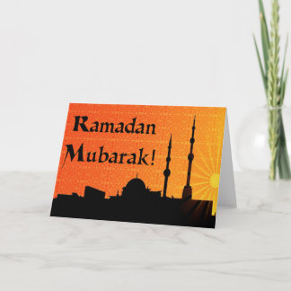 Ramadan Mubarak Card
