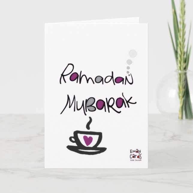 Ramadan Mubarak Card (Front)