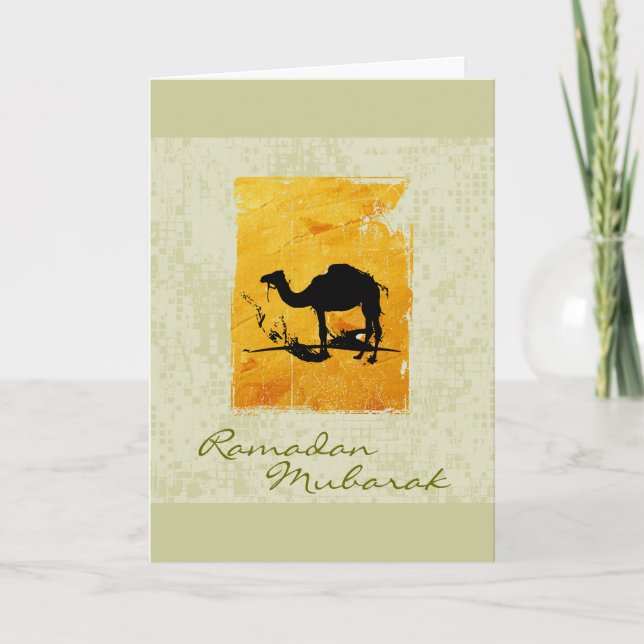 Ramadan Mubarak Card (Front)