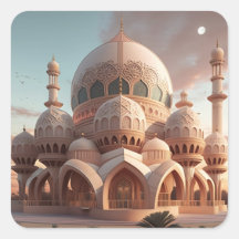 Ramadan Mubarak Flat Holiday Card