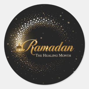 Ramadan MubaraK Holiday  Classic Round Sticker